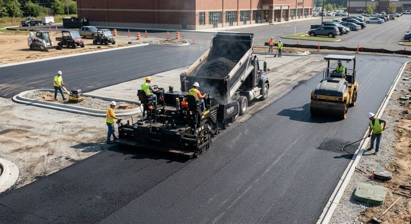 Asphalt Parking Lot Paving in Hilton Head Island, SC