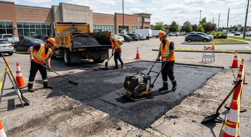 Asphalt Parking Lot Repair in Temecula, CA