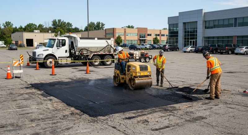 Commercial Asphalt Repair in Bluffton, SC
