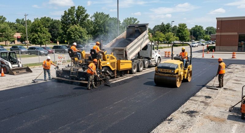 Commercial Asphalt Resurfacing in Little Rock, AR