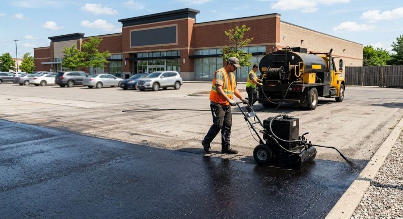 Commercial Parking Lot Sealing in Denver, CO