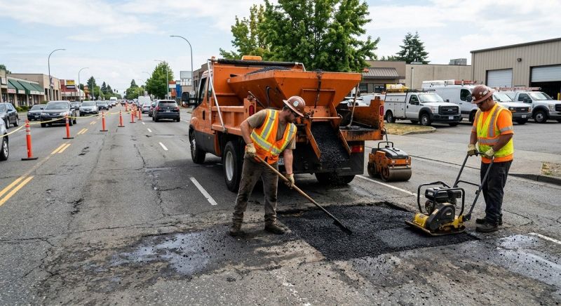 Highway Resurfacing in Los Angeles, CA