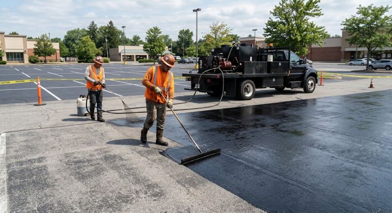 Lot Sealcoating in Columbus, OH