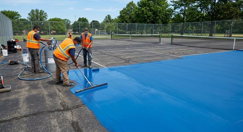 Sports Court Resurfacing in Fort Myers, FL