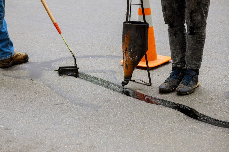 Asphalt Crack Sealing in Greenville, SC
