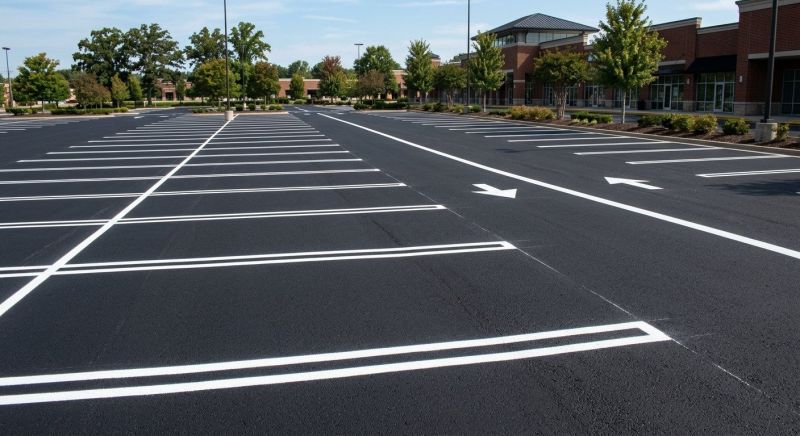 Asphalt Marking in Roswell, GA