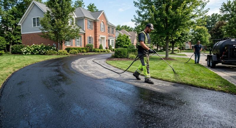 Asphalt Sealcoating in Grand Rapids, MI