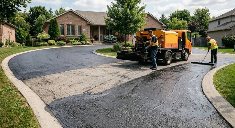 Asphalt Slurry Sealing in Columbus, OH