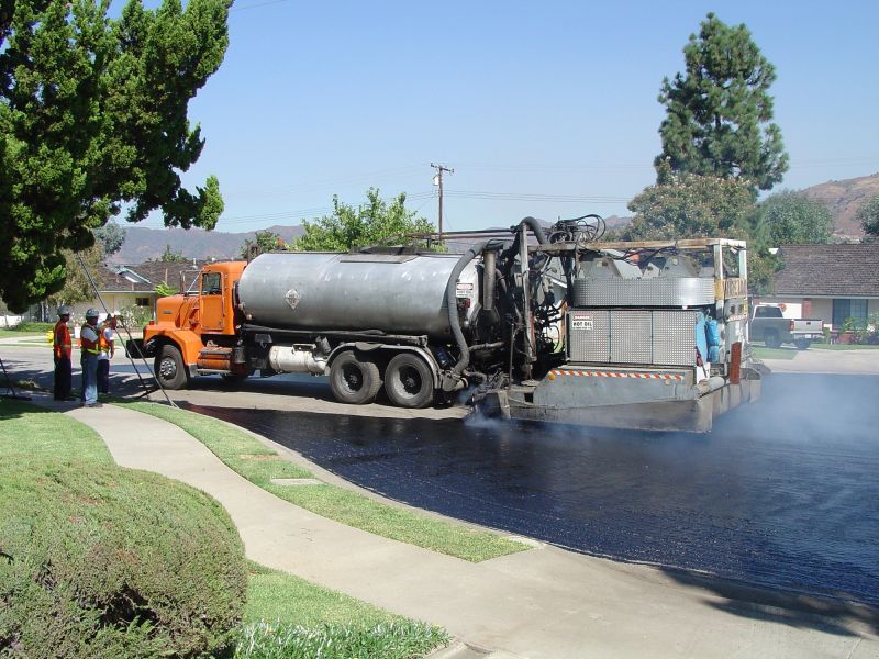 Asphalt Slurry Sealing in Fort Collins, CO