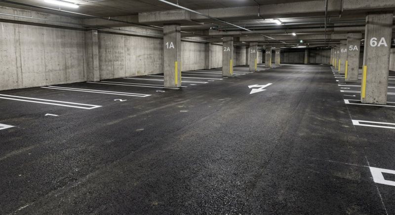 Asphalt Striping in Roswell, GA
