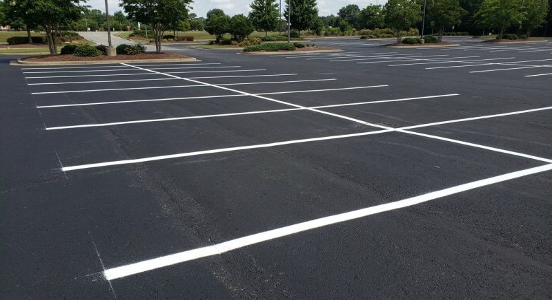 Asphalt Striping in Alpharetta, GA