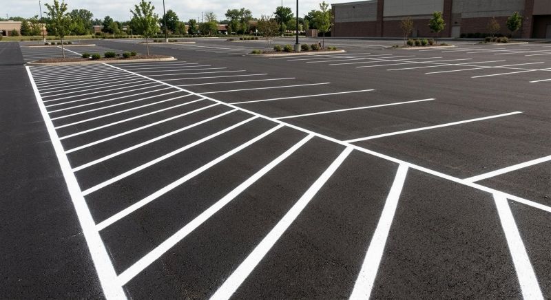 Commercial Asphalt Painting in Lawrenceville, GA