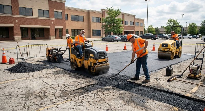 Commercial Asphalt Repair in Conway, AR