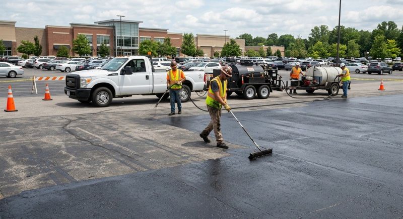 Commercial Parking Lot Sealing in Tampa, FL