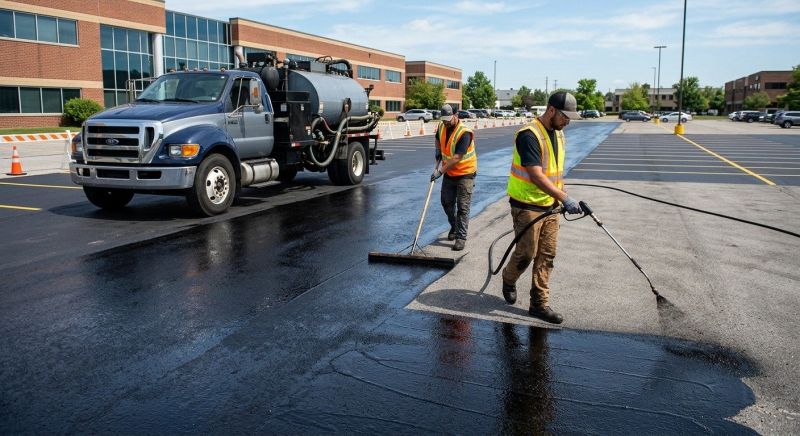 Commercial Pavement Sealing in Columbus, OH