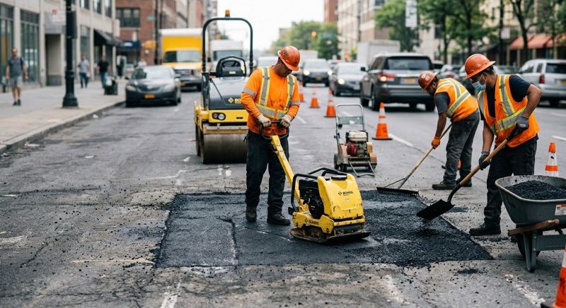 Commercial Pothole Repair in Fort Smith, AR