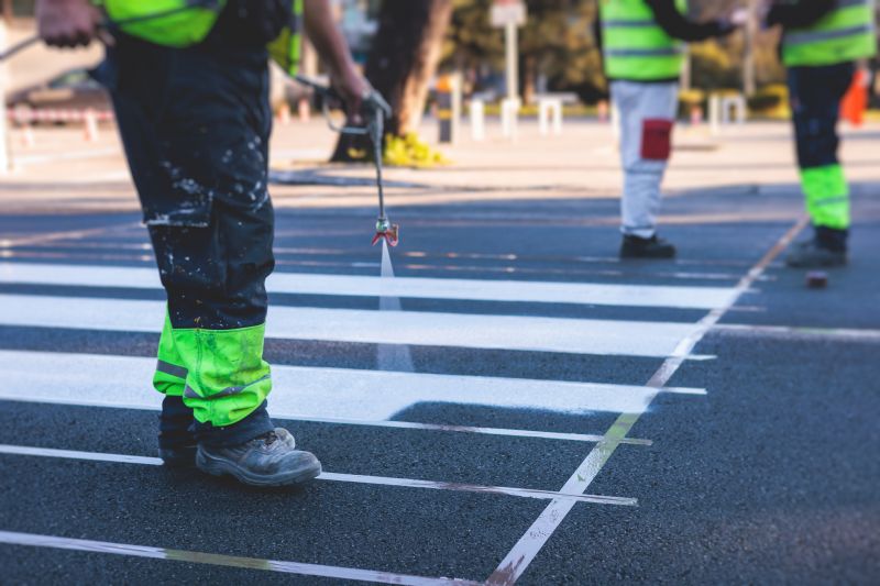 Fire Lane Marking in Roswell, GA