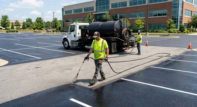 Lot Sealcoating in Grand Rapids, MI