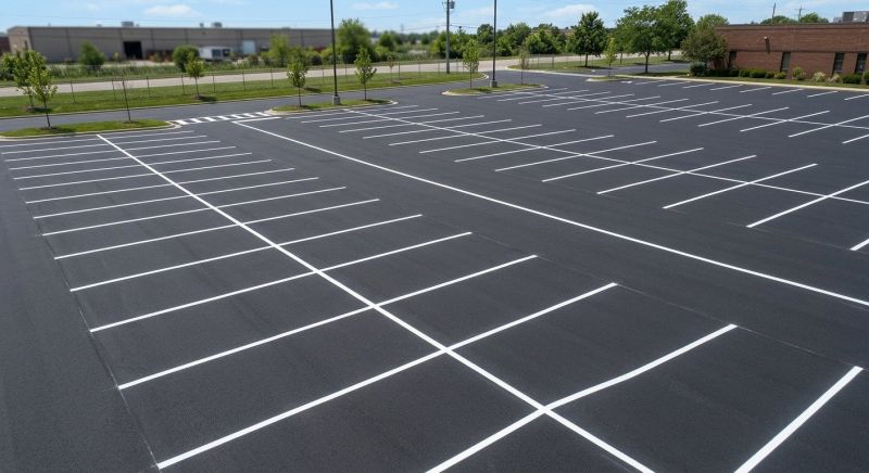 Parking Area Striping in Lawrenceville, GA