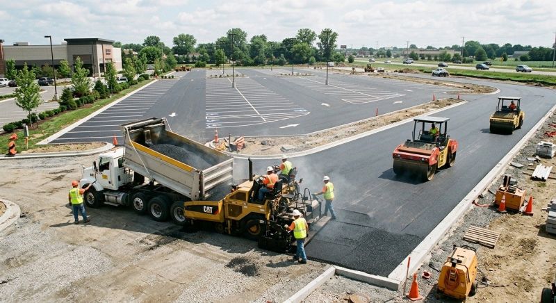 Parking Lot Asphalting in Los Angeles, CA