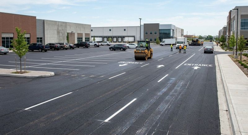 Parking Lot Blacktopping in Orange County, CA