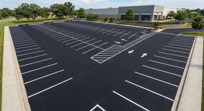 Parking Lot Marking Service in Lawrenceville, GA