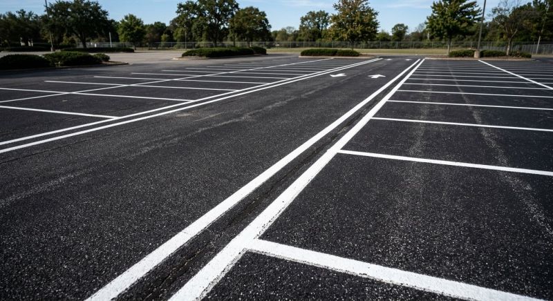 Parking Lot Painting in Lawrenceville, GA