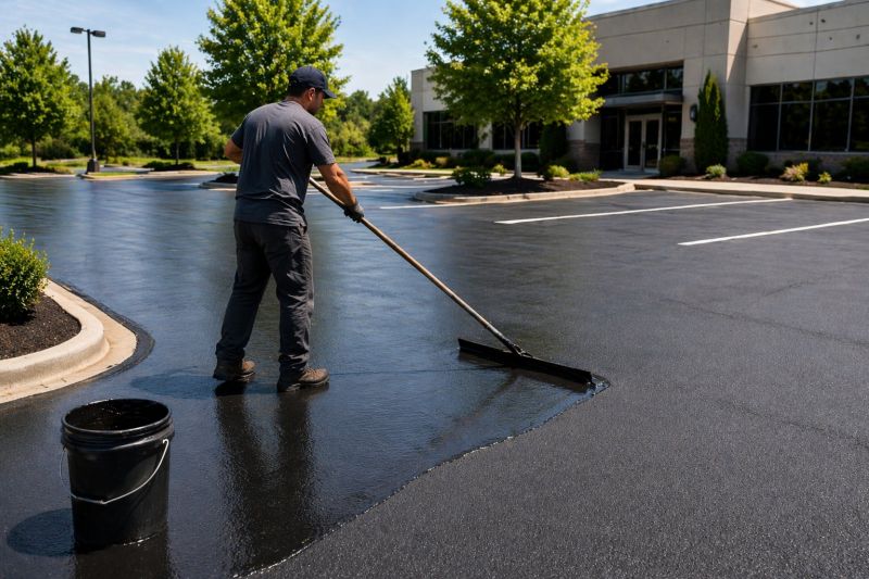 Parking Lot Sealcoating in Denver, CO