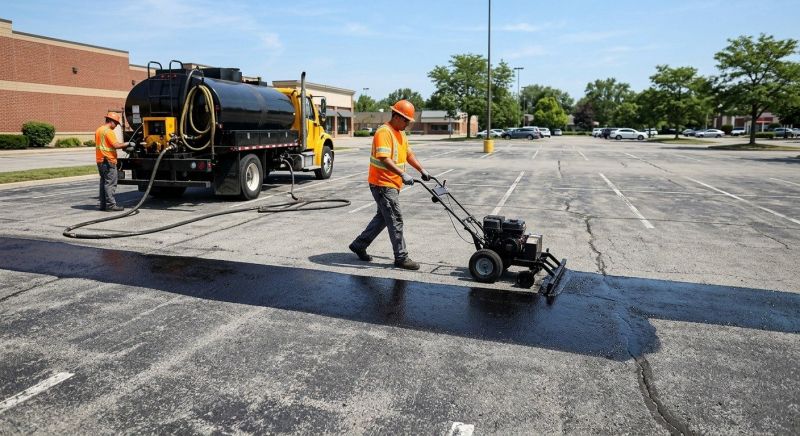 Parking Lot Sealcoating in Tampa, FL
