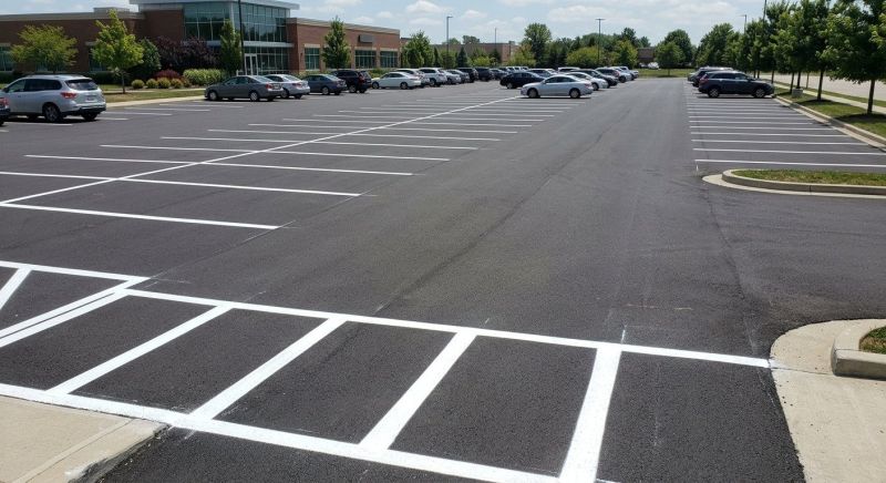 Parking Lot Striping in Suwanee, GA