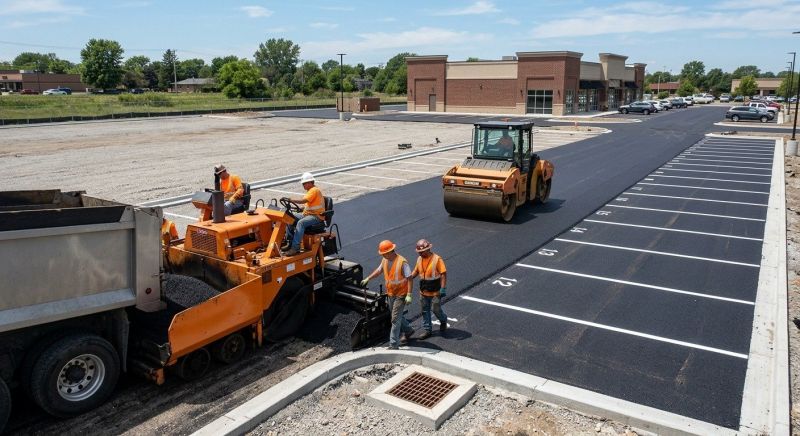 Parking Space Paving in Savannah, GA