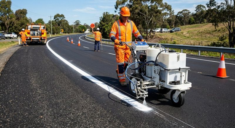 Pavement Marking Service in Lawrenceville, GA