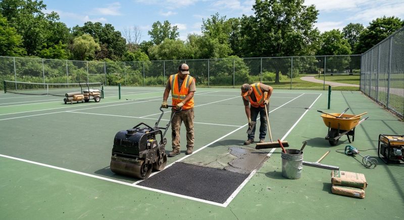 Sports Court Resurfacing in Columbus, OH