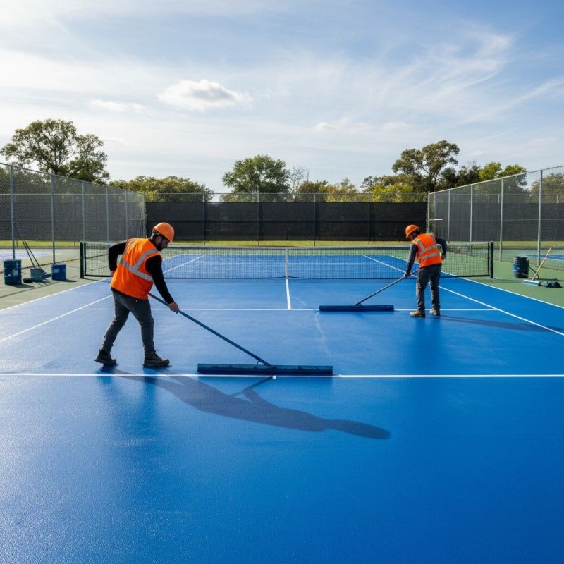 Sports Court Resurfacing in Columbus, OH